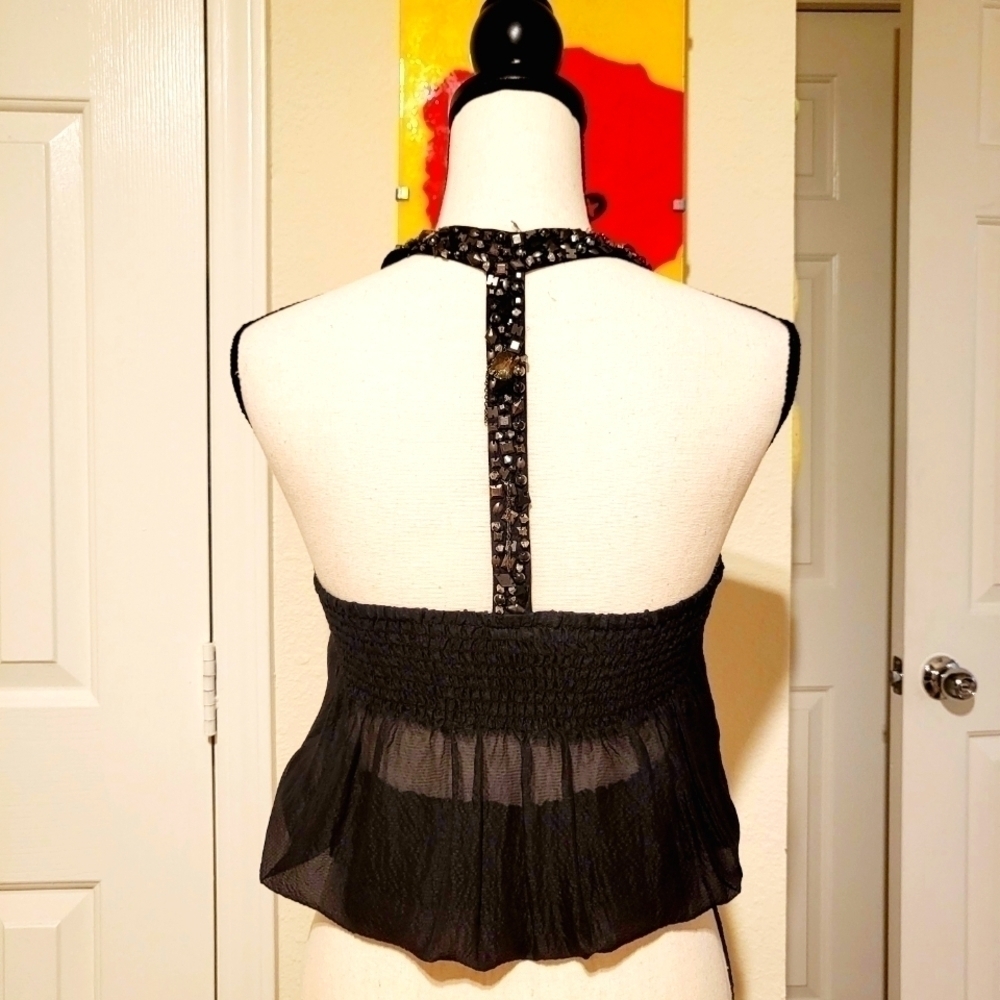 bebe | Silk Studded Halter - Picture 3 of 5
